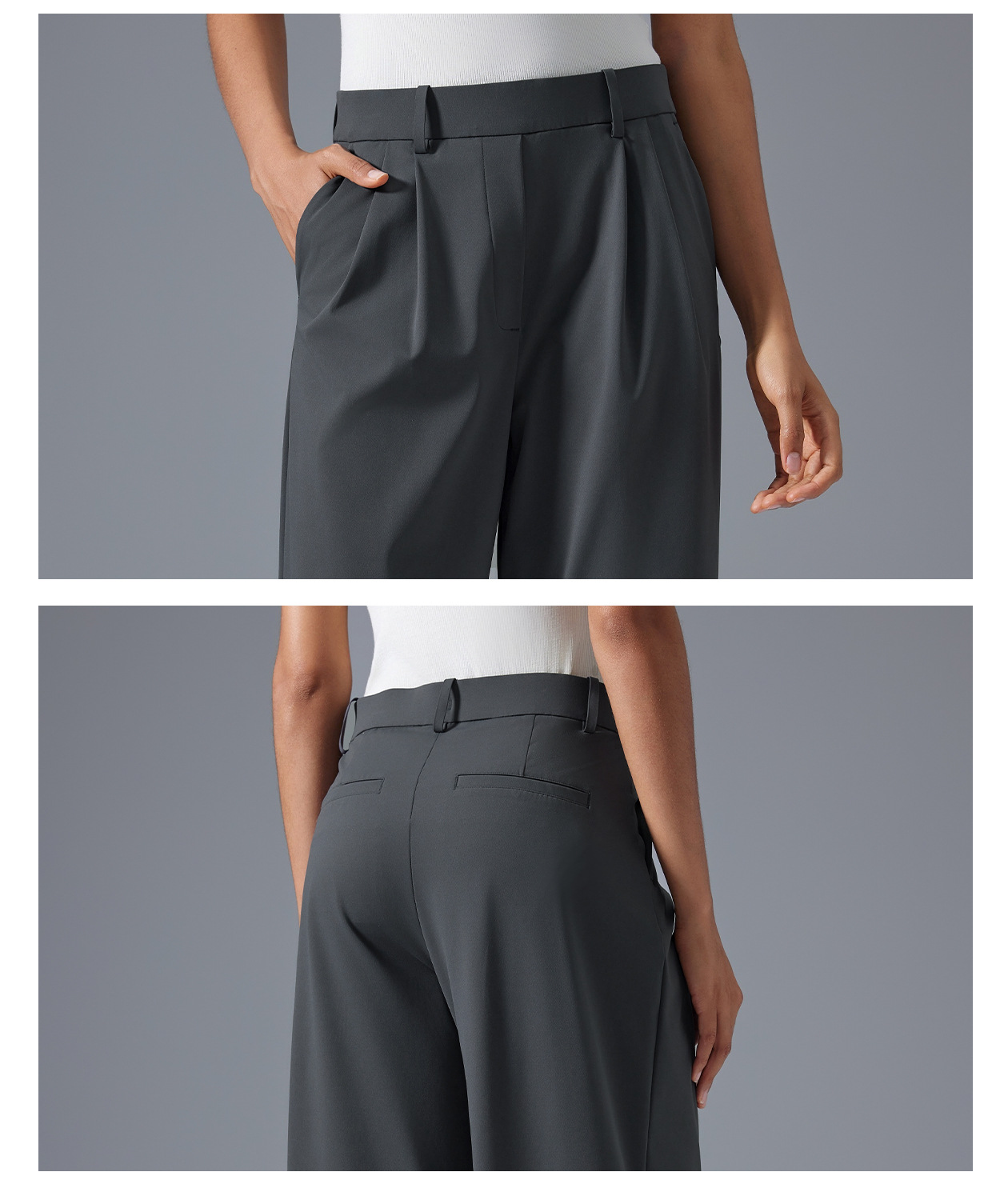 High Waist Sports Pants - Casual Wear