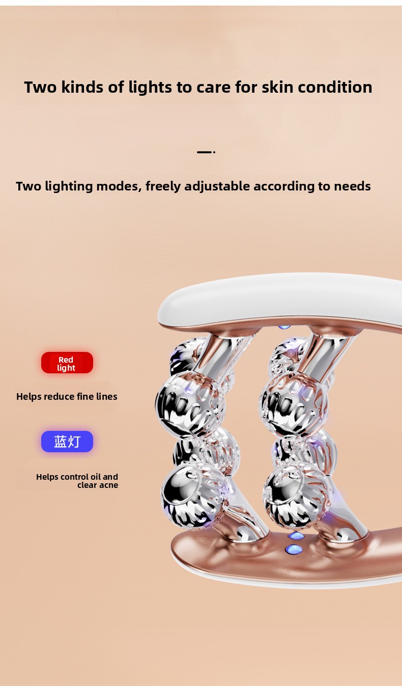EMS Microcurrent Facial Massager - Compact Size