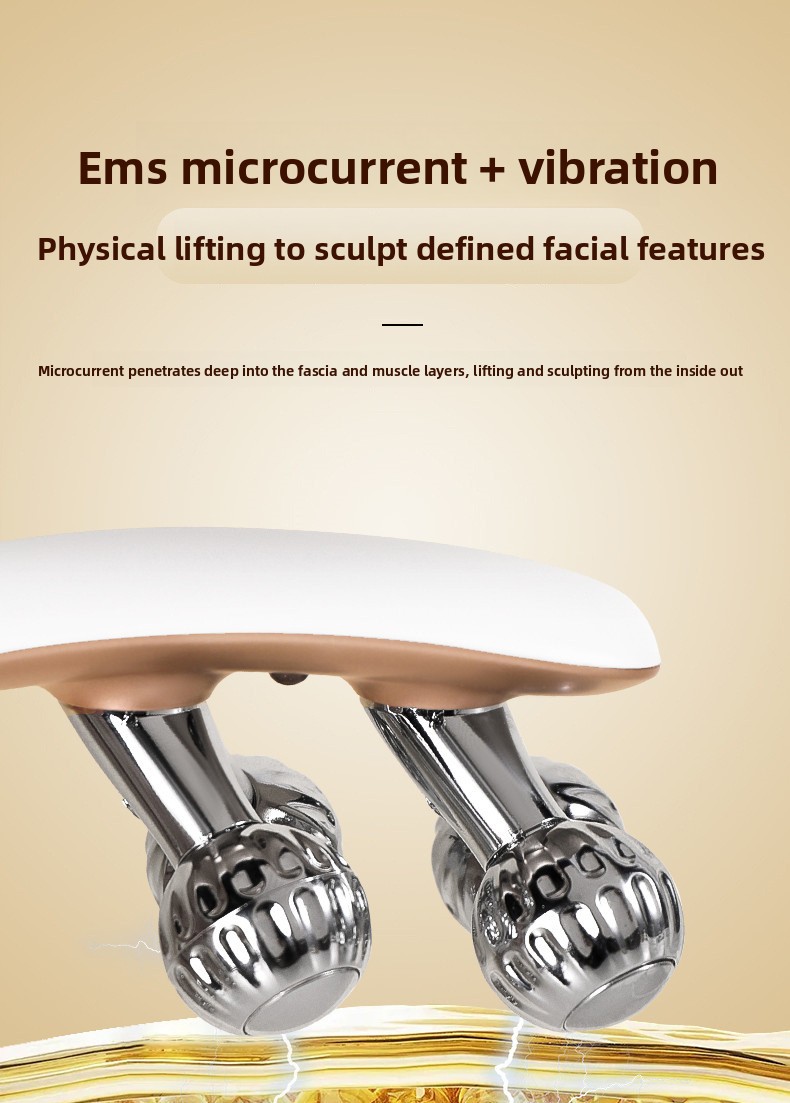 EMS Microcurrent Facial Massager - Lifting Effect