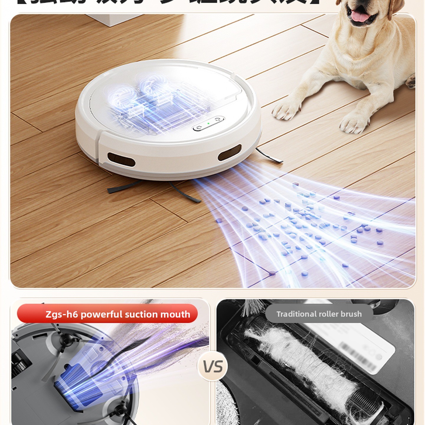 Robotic Vacuum Cleaner - Features