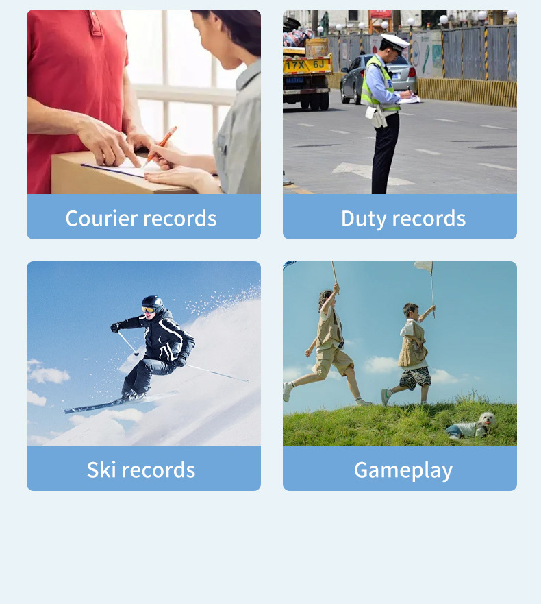 5K Pocket Video Camera - TF Card Slot