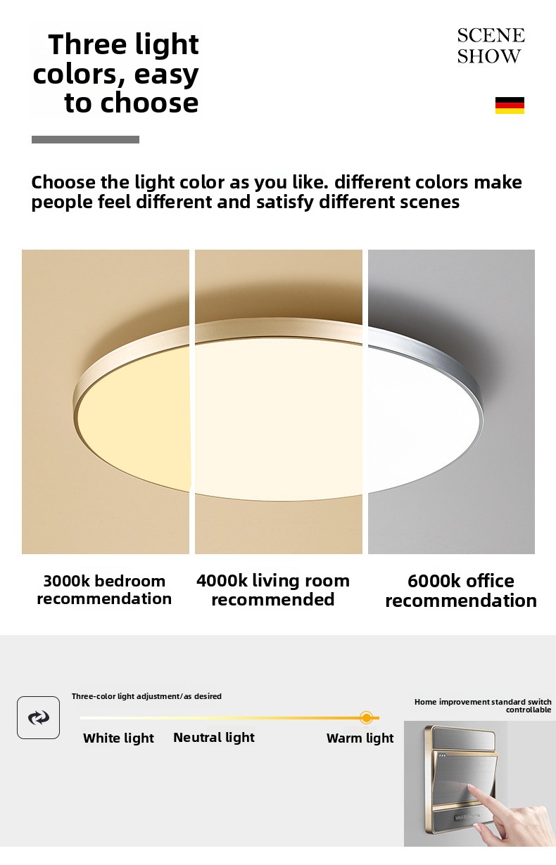 LED Ceiling Lamp - Living Room Installation