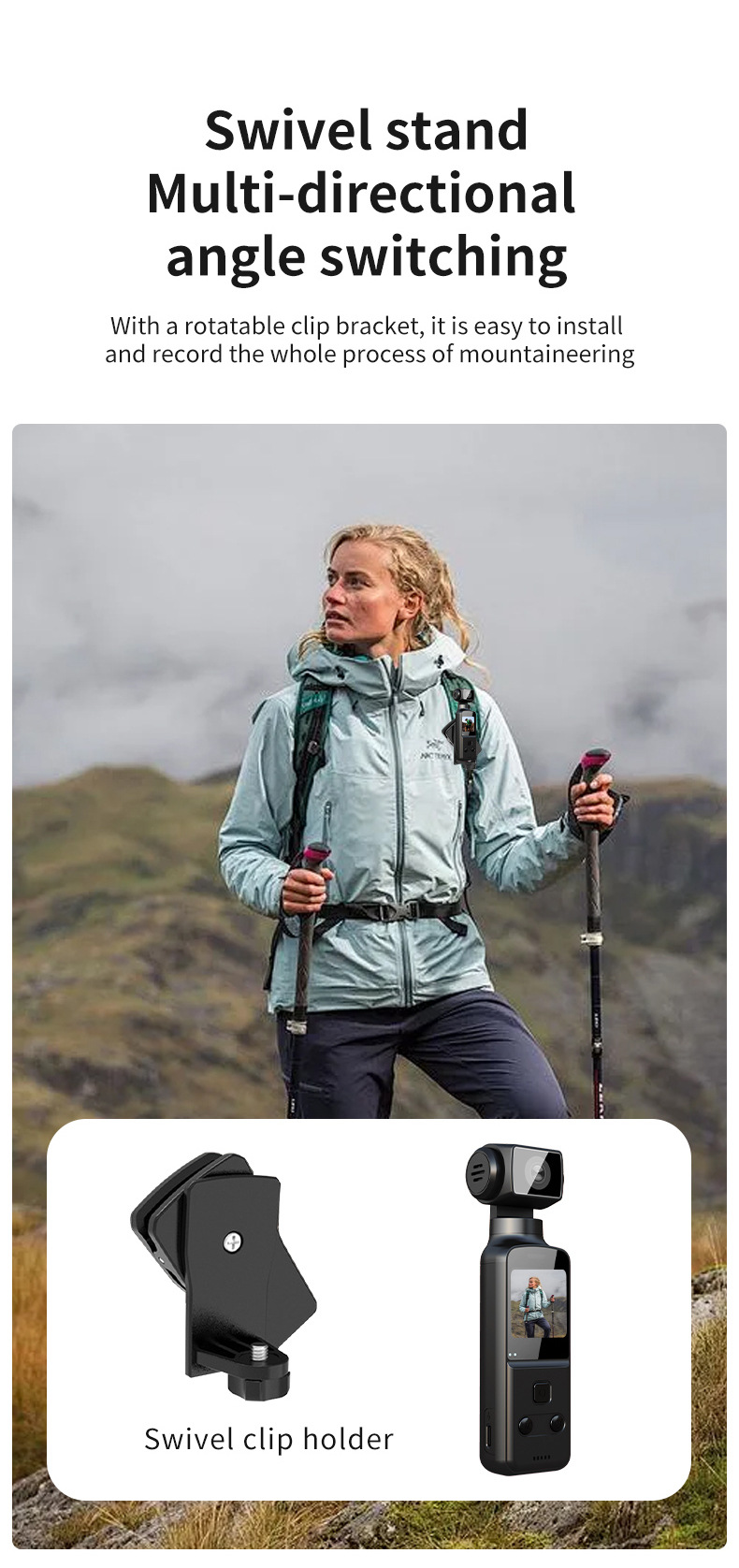 5K Pocket Video Camera - LCD Screen