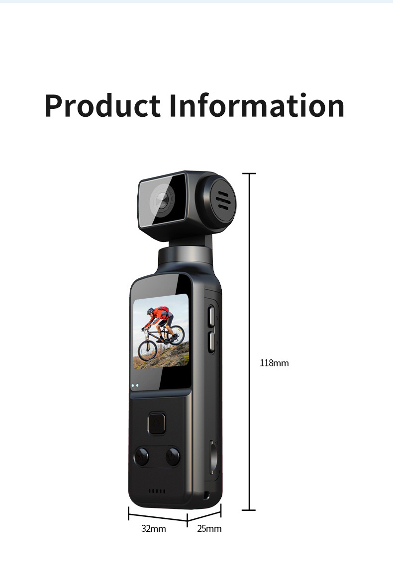 5K Pocket Video Camera - Features