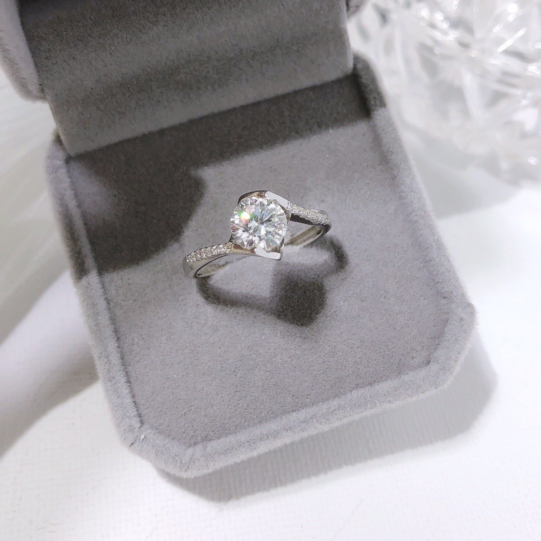 Diamond Simulant Ring - Color Option 6