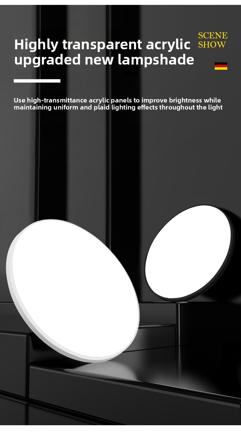 LED Ceiling Lamp - Acrylic Lampshade