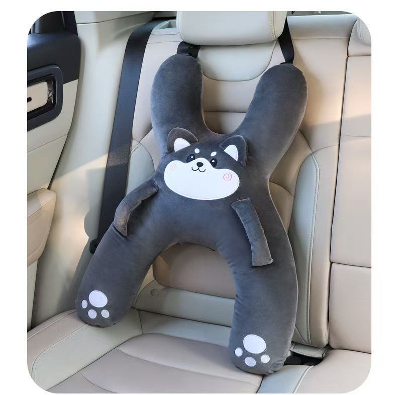 Animal Shaped Car Pillow - Detail View