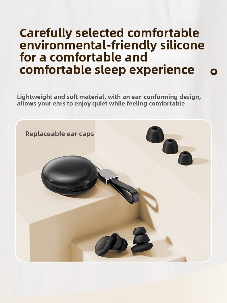 Noise Reduction Sleep Earplugs - Silicone Material