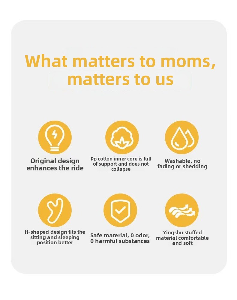 Animal Shaped Car Pillow - In Use