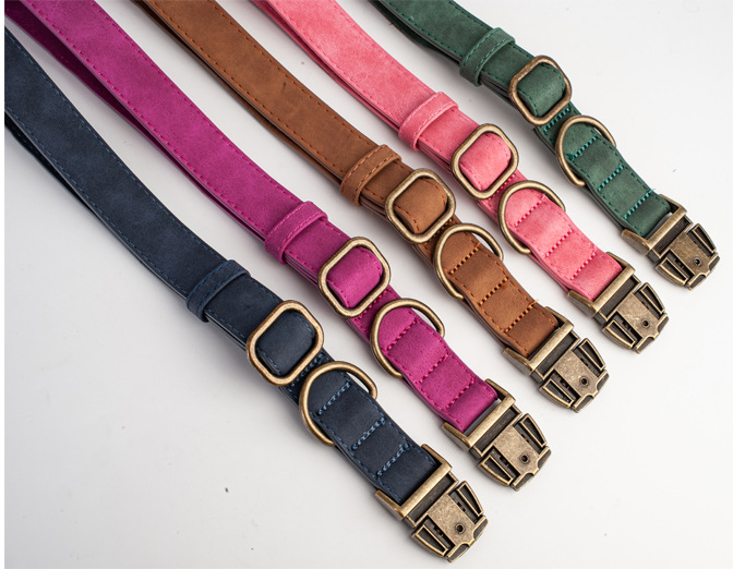 Dog Collar Leather - Classic Style