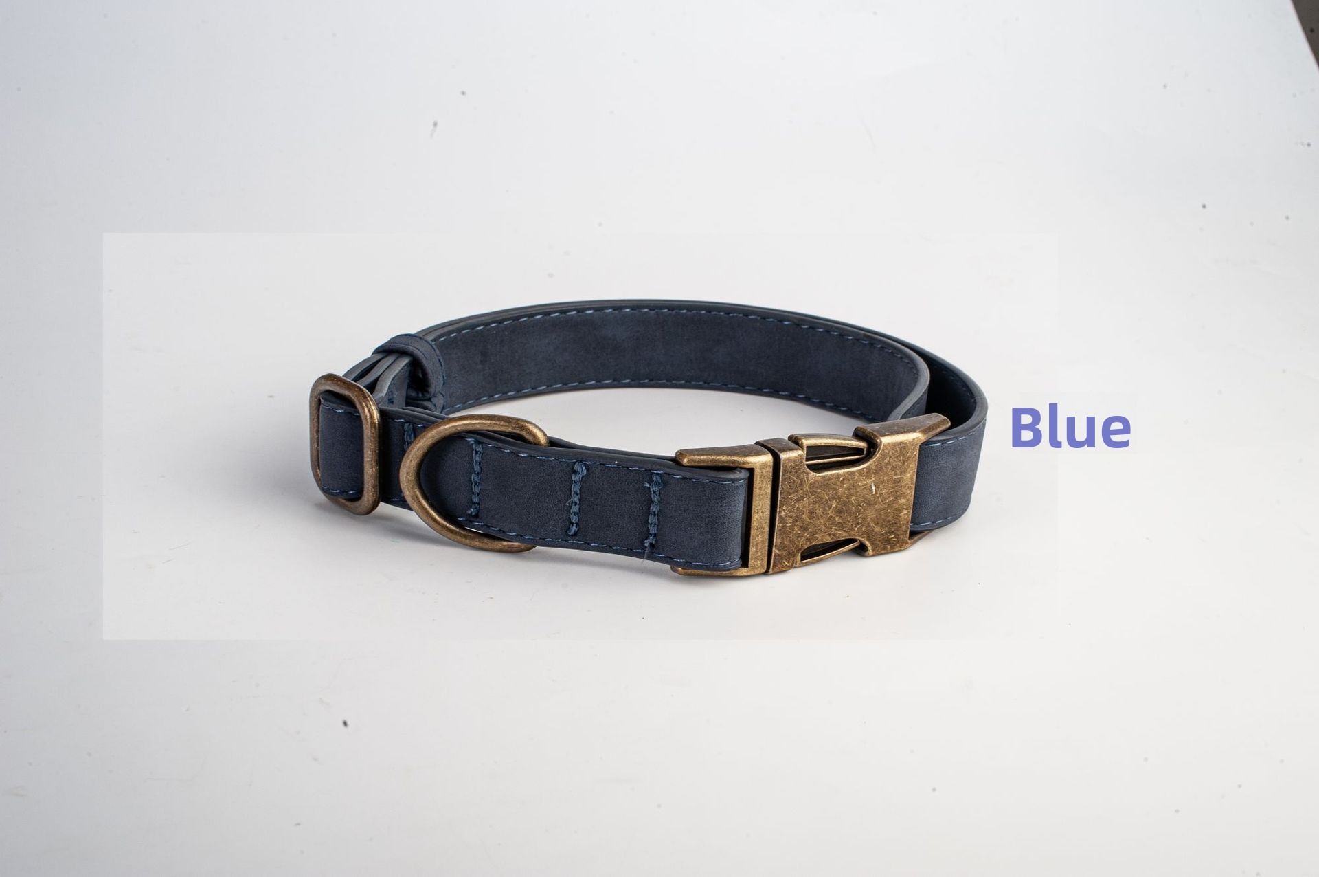 Dog Collar Leather - Custom Engraving