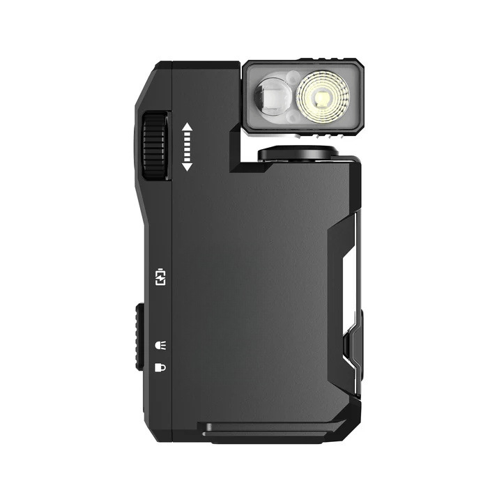 Rechargeable flashlight product photo