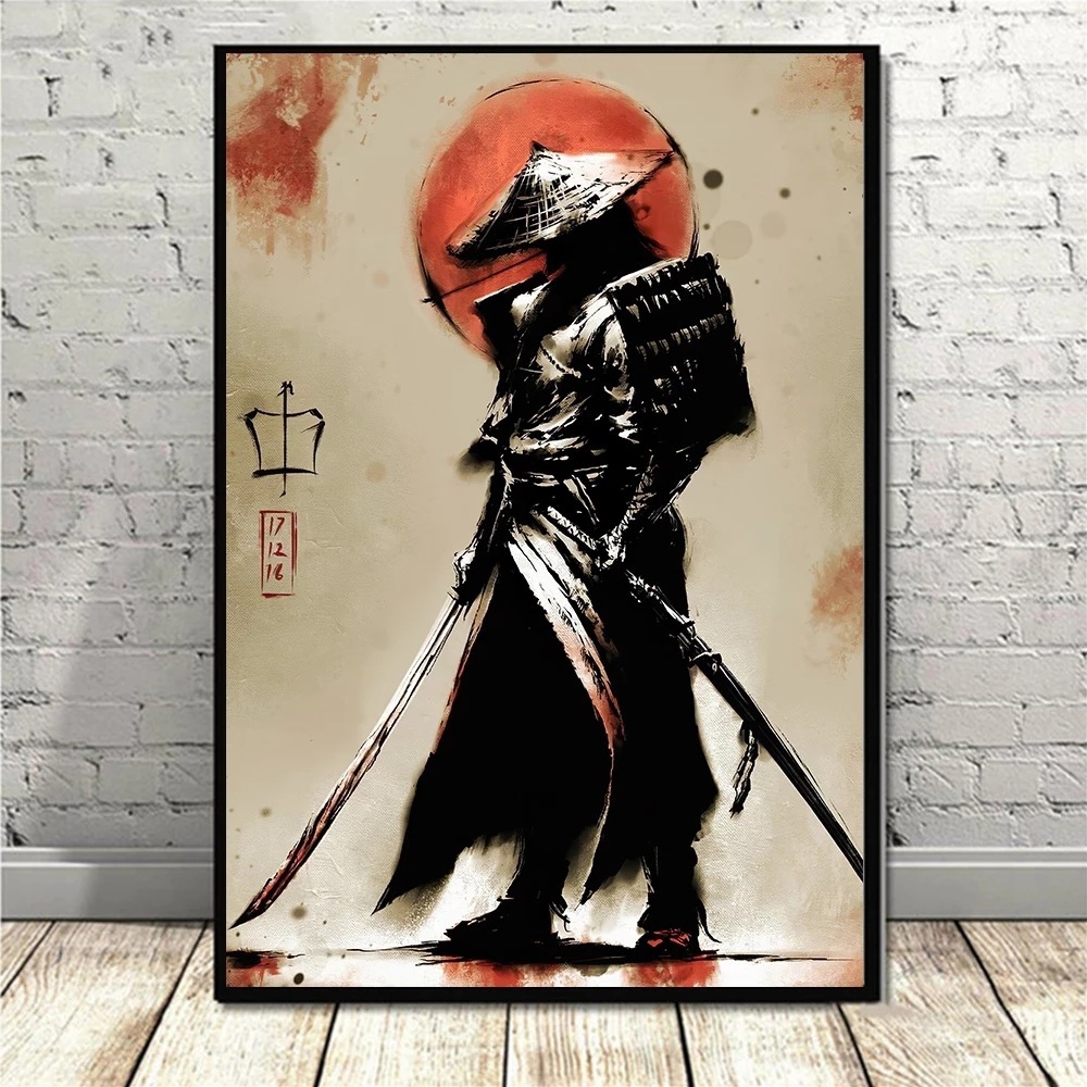 Japanese-Artwork-Samurai-Canva