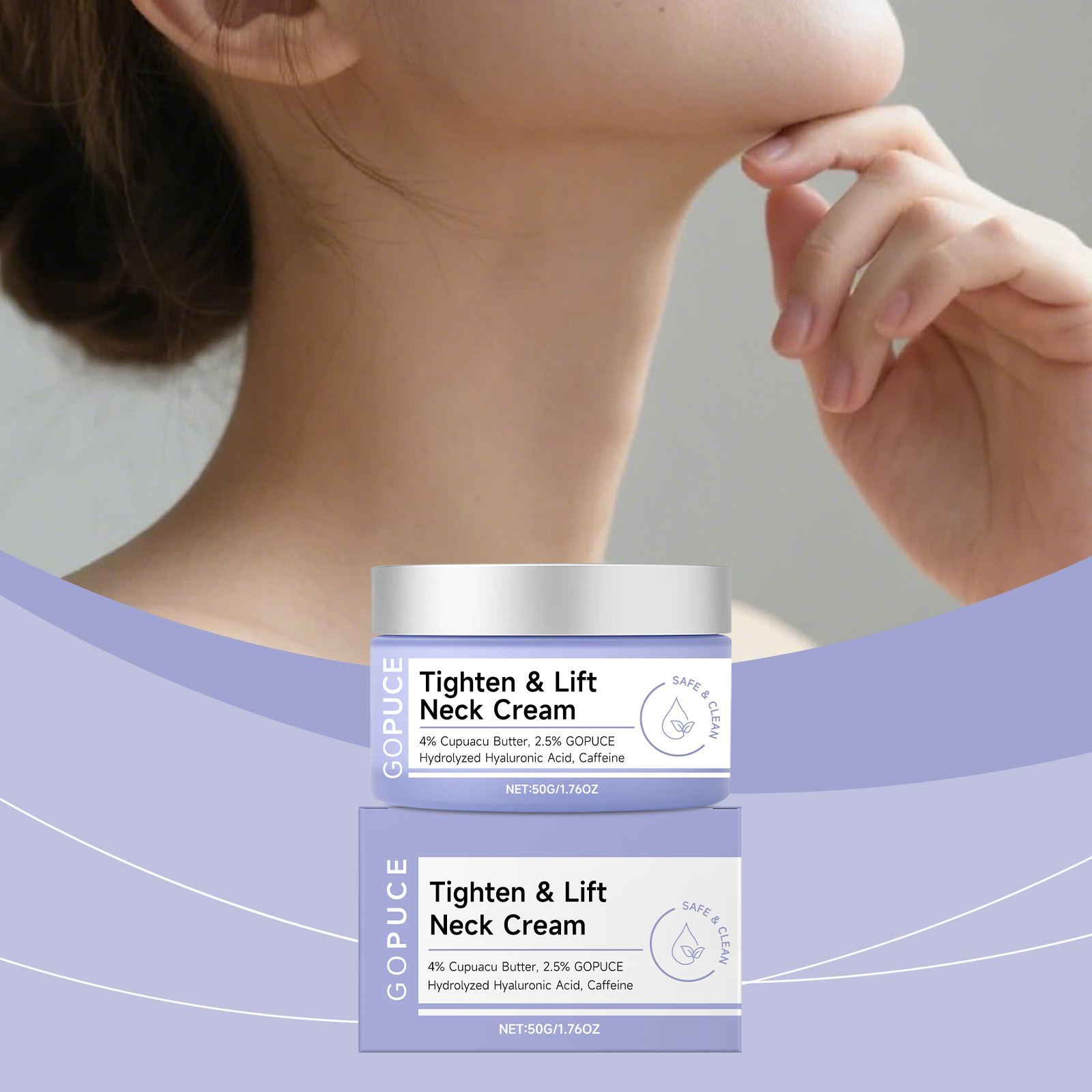 How to Apply Neck Cream