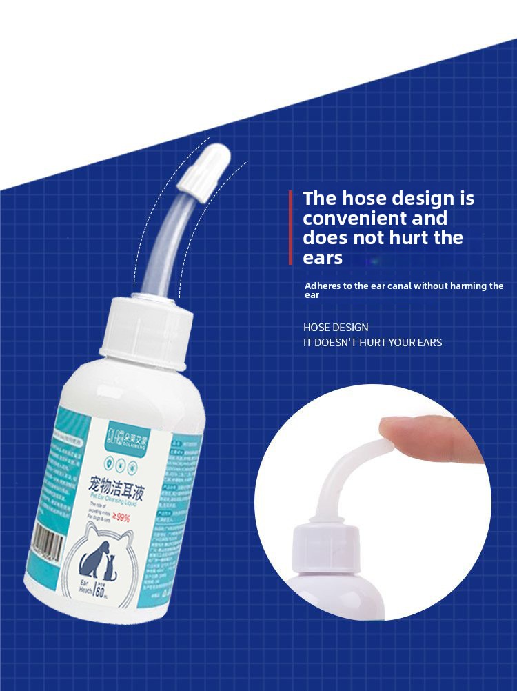 Ear mite and wax remover for pets