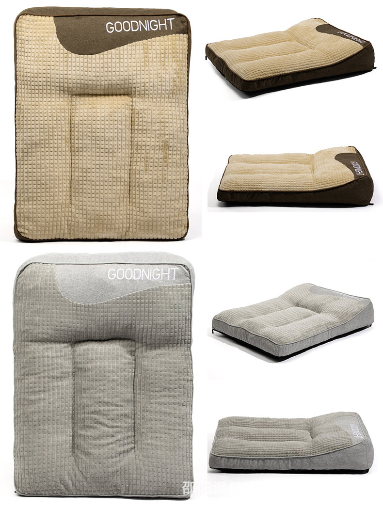 Huxpaw cloud pet bed with sponge particle fill