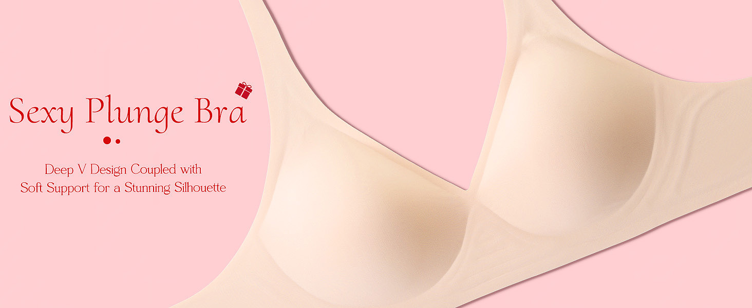 Deep V Bras for Women