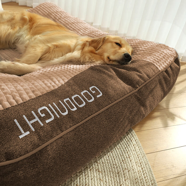 Huxpaw cloud pet bed size comparison