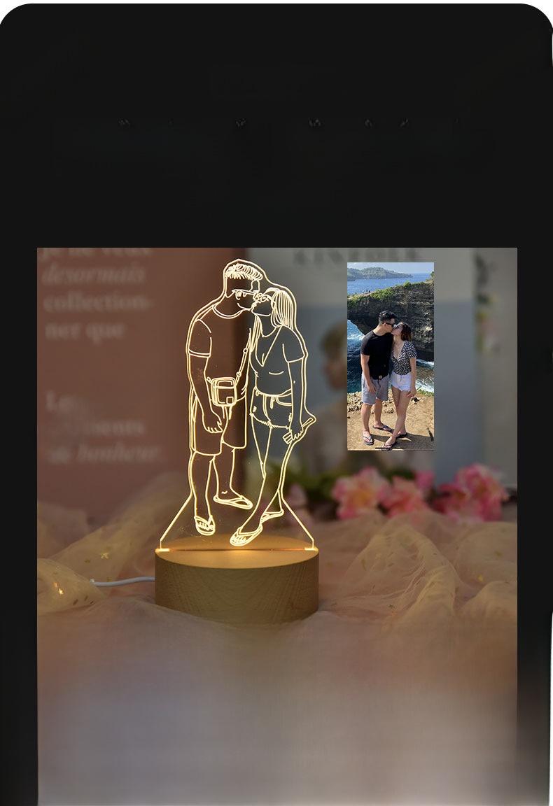 LED Photo Frame Detail