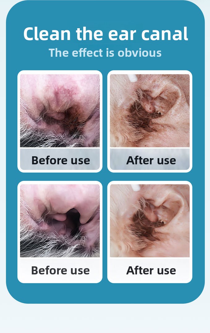 Ear cleaning liquid for cats and dogs TinPaw