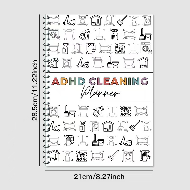 ADD/ADHD Cleaning Schedule Book