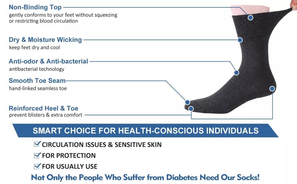 Bamboo fiber socks lifestyle