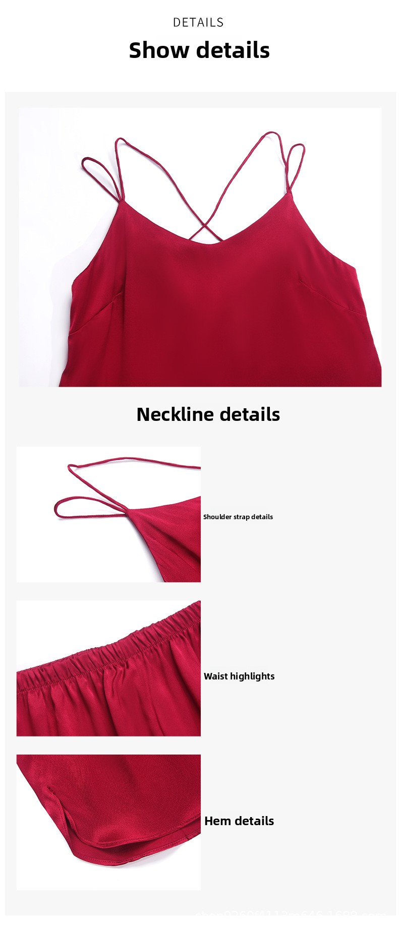 Women's Mulberry Silk Pajama Set – Lifestyle View 3