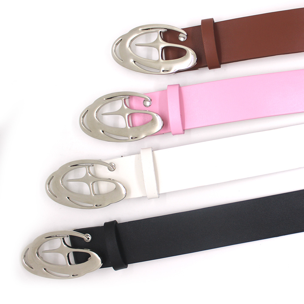 Cross Star Buckle Belt