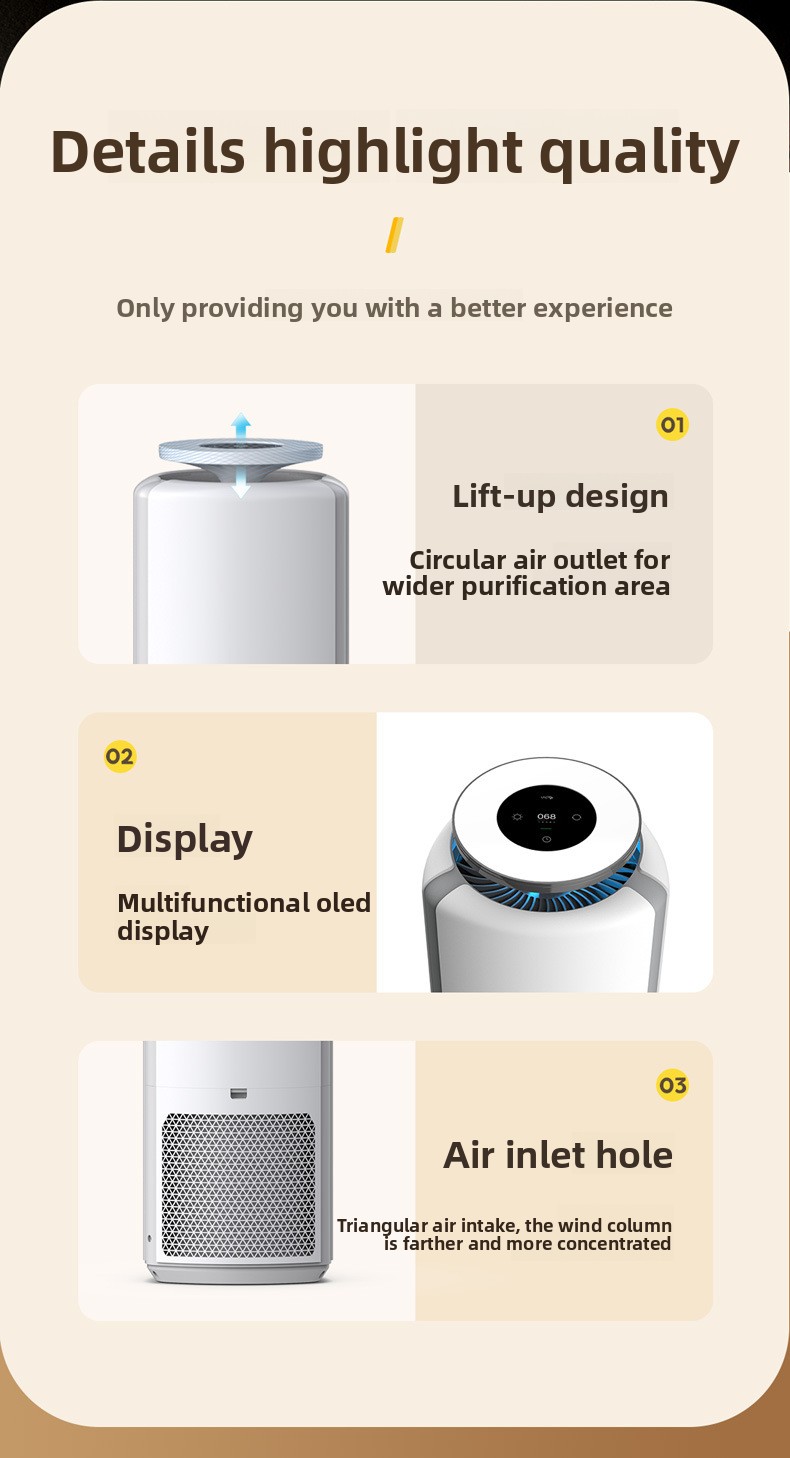 Air purifier detail