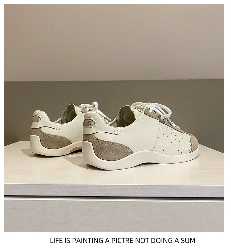 Women's Leather Casual Sneakers – View 7