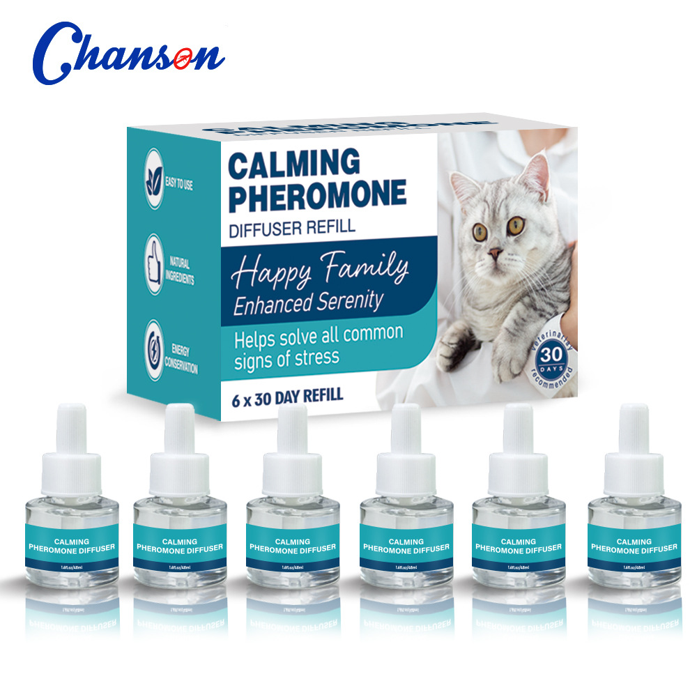 Pheromone Calming Diffuser for Pets Stress Relief Cat Dog Anxiety Comfort