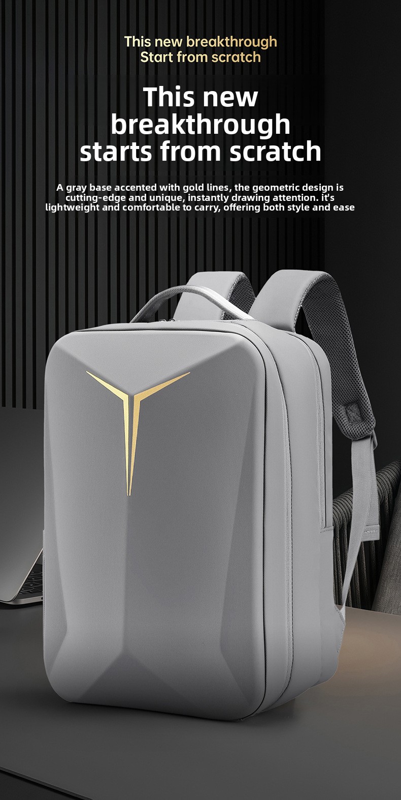 Hard Shell Business Backpack