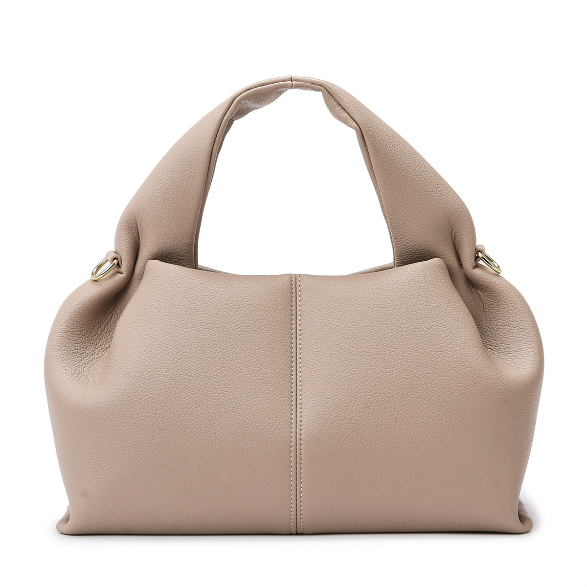 Soft Leather Cloud Shoulder Bag