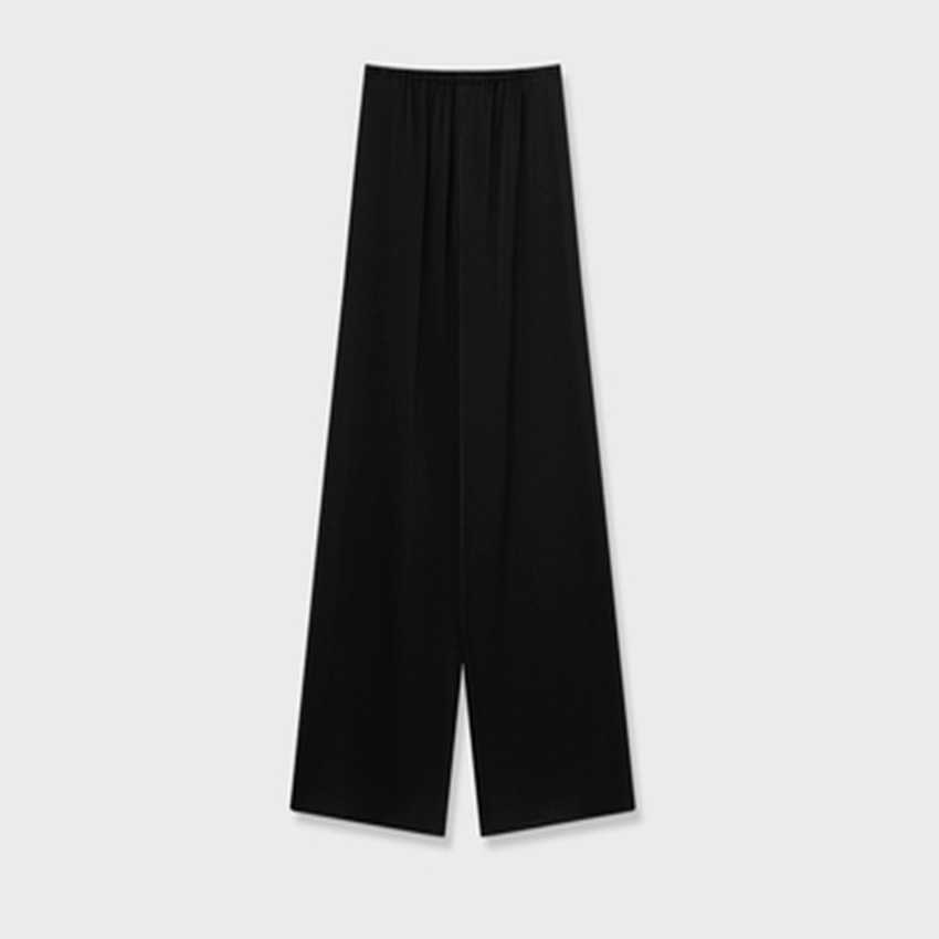 Women's High-End Acetate Wide-Leg Pants – View 1
