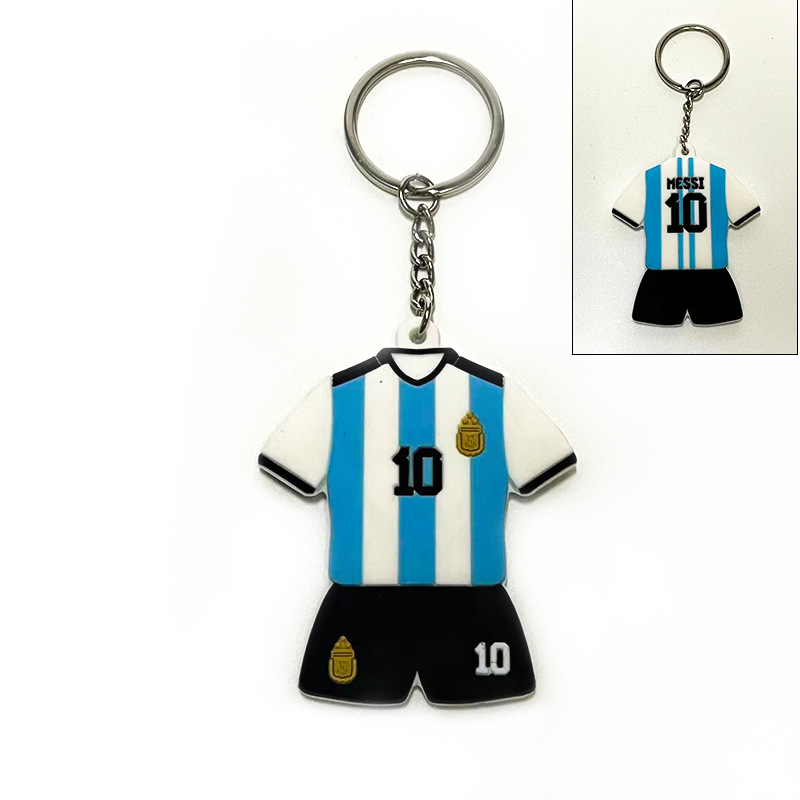 Soccer/Football Club/International FIFA World Cup Teams/Players PVC Keychain New