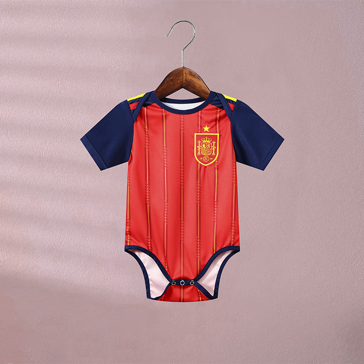 Baby FIFA World Cup Jersey One Piece Unisex National Team’s Brazil, Mexico, USA