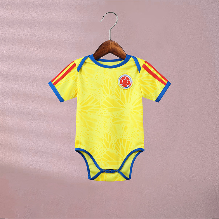 Baby FIFA World Cup Jersey One Piece Unisex National Team’s Brazil, Mexico, USA