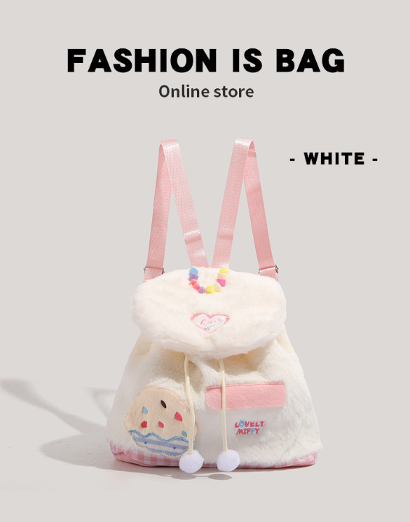 Plush backpack lifestyle
