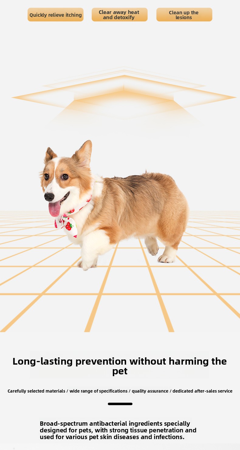 Antibacterial antifungal pet skin spray