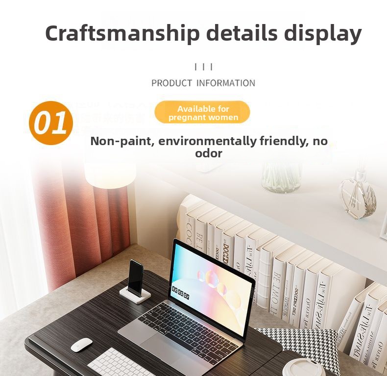 Foldable Height Adjustable Laptop Table