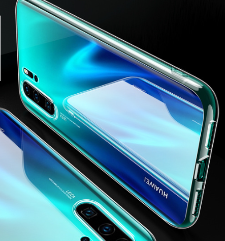 Transparent Silicone Phone Case for Huawei P Series %