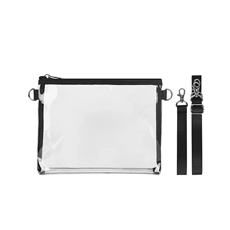 Clear bag in use