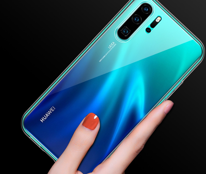 Transparent Silicone Phone Case for Huawei P Series %