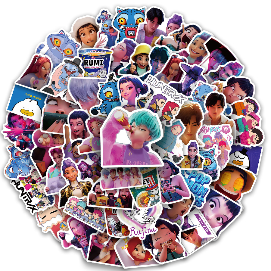 KPop Demon Hunters Sticker Pack