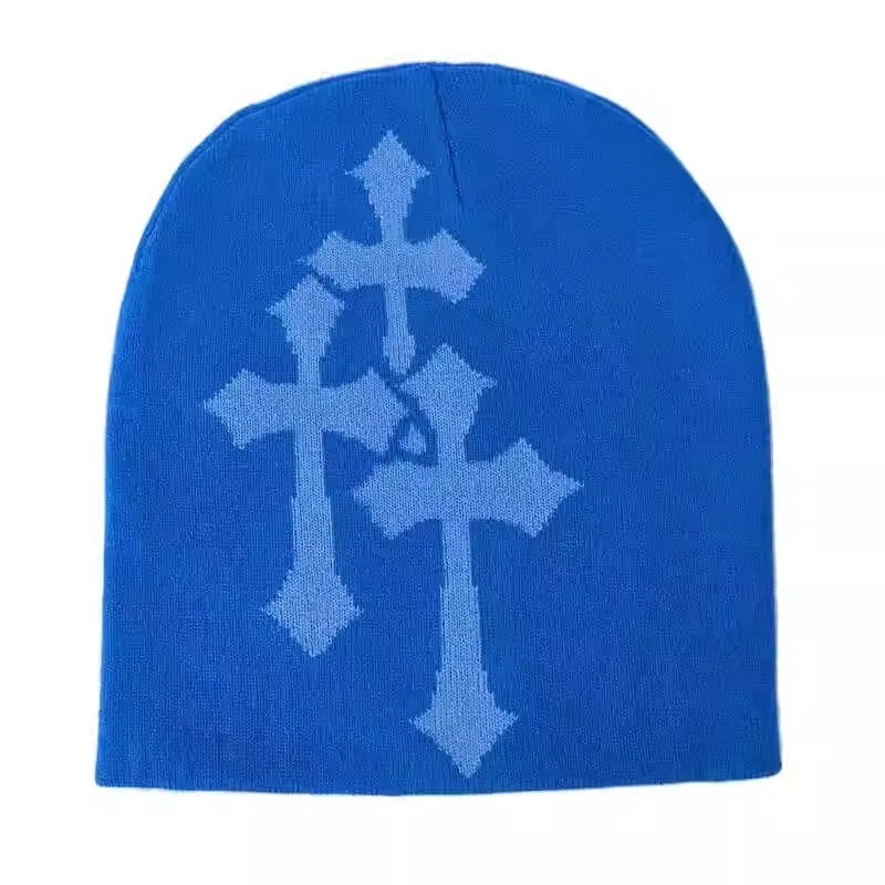 Y2K Knitted Jacquard Hat