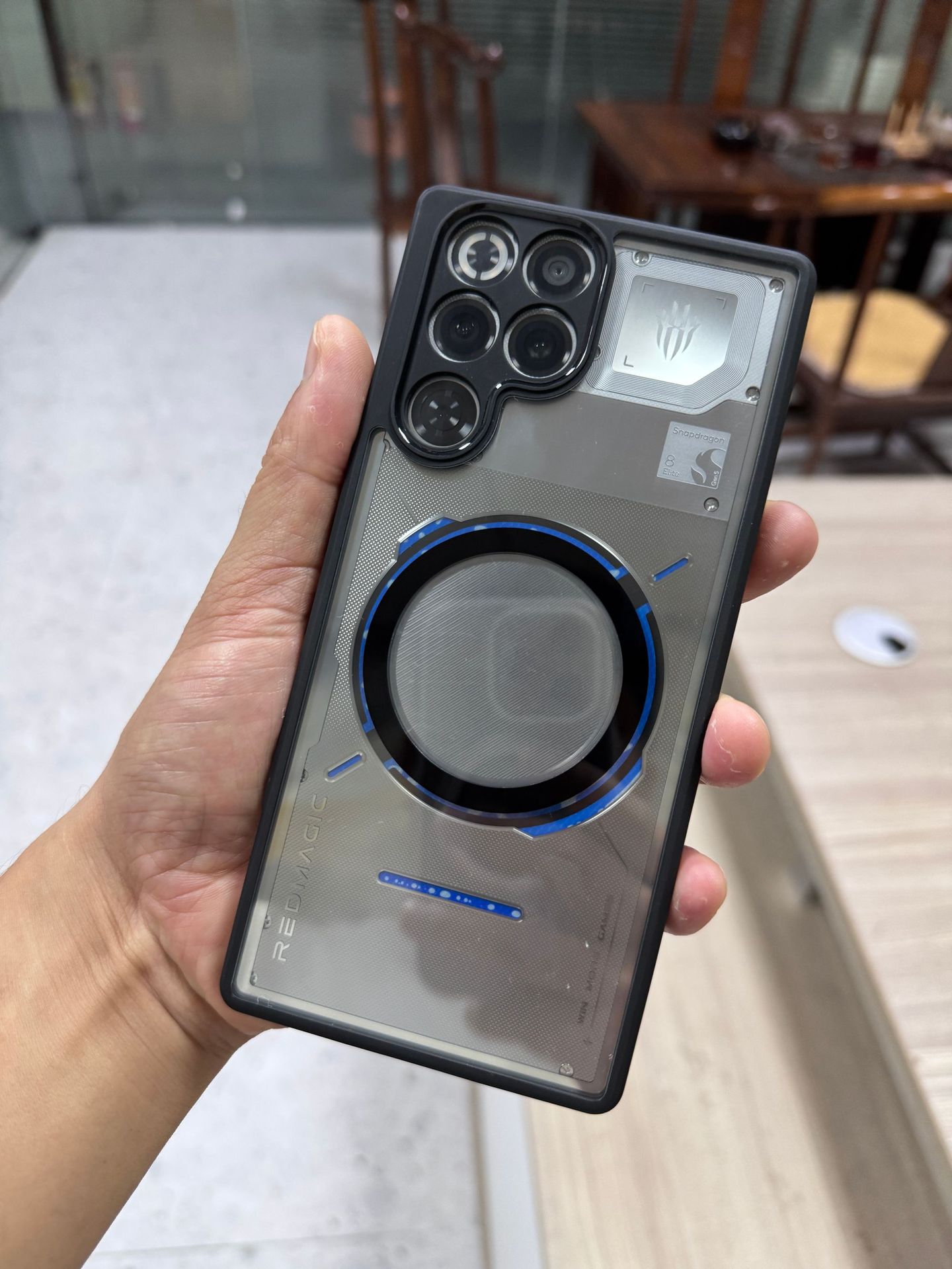 The New Model Is Suitable for Red Magic 11Pro E-Sports Magnetic Phone Case, High-Transparency, Fashionable and Simple Nubia11Air Protective Case %