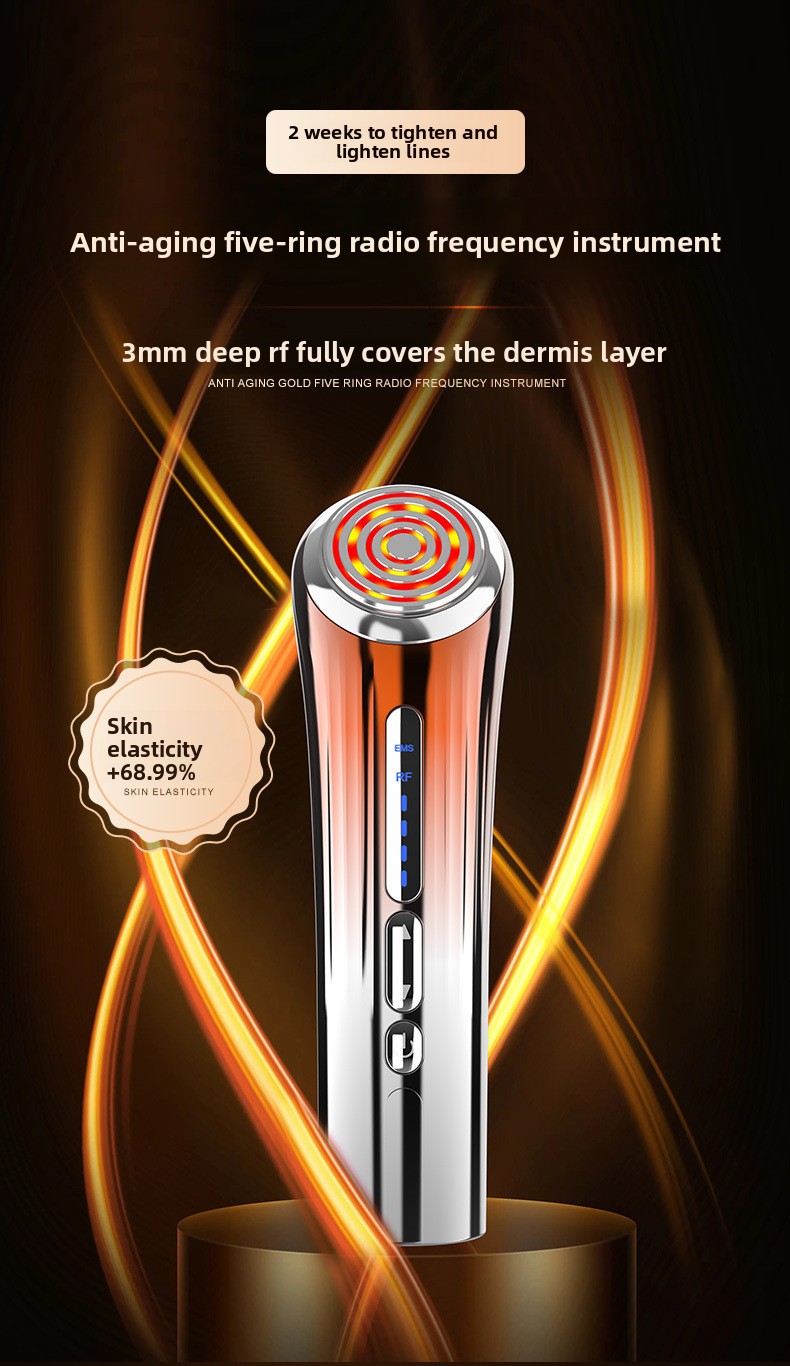 RF EMS Microcurrent Face Lifting Device