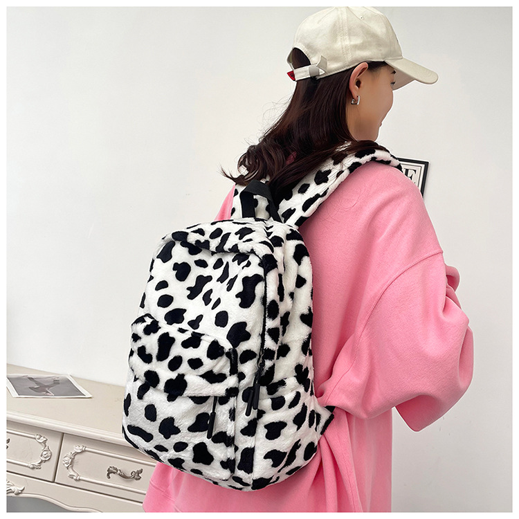 Plush Backpack Interior