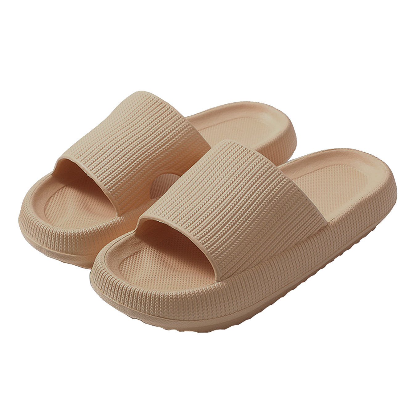 Unisex EVA Thick Sole Slippers Non Slip Waterproof Bathroom House Slides