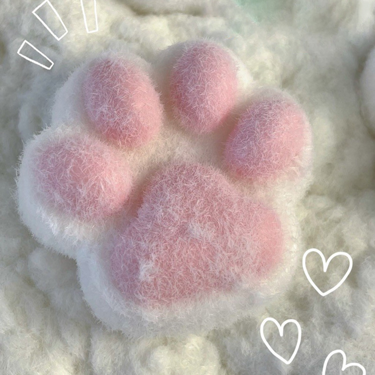 Squishy sensorial de patita de gato transparente | GATOKOOL